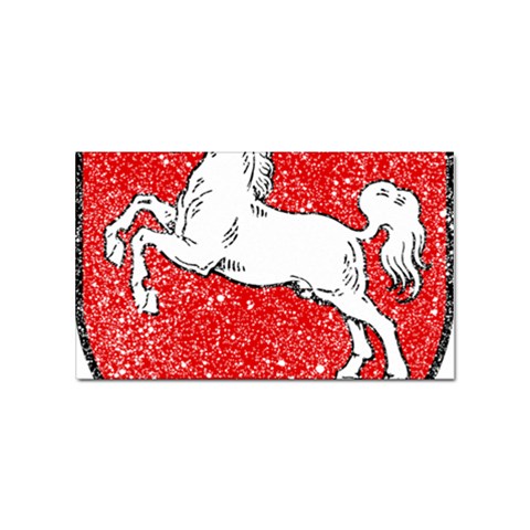 Coat Of Arms Of Lower Saxony Sticker (Rectangular) from ArtsNow.com Front