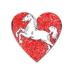 Coat Of Arms Of Lower Saxony Magnet (Heart)