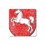Coat Of Arms Of Lower Saxony Magnet (Square)