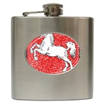 Coat Of Arms Of Lower Saxony Hip Flask (6 oz)