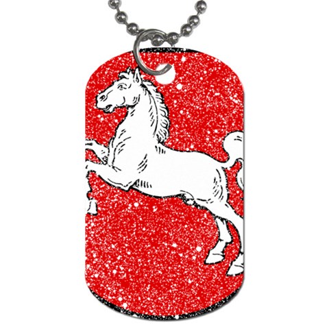 Coat Of Arms Of Lower Saxony Dog Tag (Two Sides) from ArtsNow.com Front