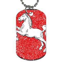 Coat Of Arms Of Lower Saxony Dog Tag (Two Sides) from ArtsNow.com Back