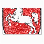 Coat Of Arms Of Lower Saxony Postcards 5  x 7  (Pkg of 10)