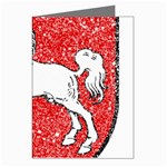 Coat Of Arms Of Lower Saxony Greeting Cards (Pkg of 8)