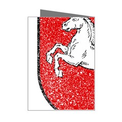 Coat Of Arms Of Lower Saxony Mini Greeting Card from ArtsNow.com Right