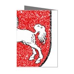 Coat Of Arms Of Lower Saxony Mini Greeting Cards (Pkg of 8)