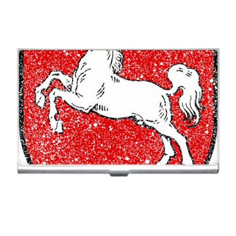 Coat Of Arms Of Lower Saxony Business Card Holder from ArtsNow.com Front