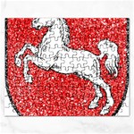 Coat Of Arms Of Lower Saxony Jigsaw Puzzle (Rectangular)
