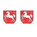 Coat Of Arms Of Lower Saxony Cufflinks (Square)
