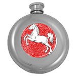 Coat Of Arms Of Lower Saxony Hip Flask (5 oz)