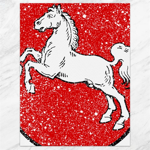 Coat Of Arms Of Lower Saxony Canvas 18  x 24  from ArtsNow.com 17.8 x23.08  Canvas - 1