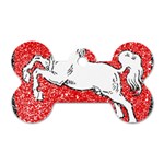 Coat Of Arms Of Lower Saxony Dog Tag Bone (One Side)