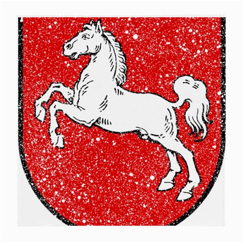 Coat Of Arms Of Lower Saxony Medium Glasses Cloth from ArtsNow.com Front