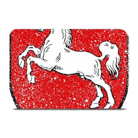 Coat Of Arms Of Lower Saxony Plate Mat from ArtsNow.com 18 x12  Plate Mat