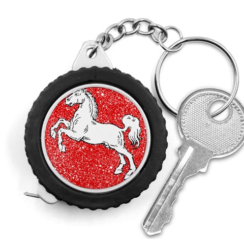 Coat Of Arms Of Lower Saxony Measuring Tape from ArtsNow.com Front