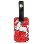 Coat Of Arms Of Lower Saxony Luggage Tag (one side)
