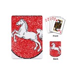 Coat Of Arms Of Lower Saxony Playing Cards Single Design (Mini)