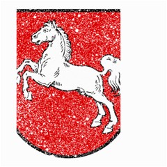 Coat Of Arms Of Lower Saxony Small Garden Flag (Two Sides) from ArtsNow.com Back