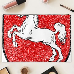 Coat Of Arms Of Lower Saxony Cosmetic Bag (XXL) from ArtsNow.com Back