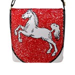 Coat Of Arms Of Lower Saxony Flap Closure Messenger Bag (L)