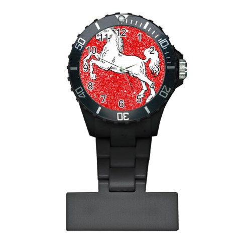 Coat Of Arms Of Lower Saxony Plastic Nurses Watch from ArtsNow.com Front