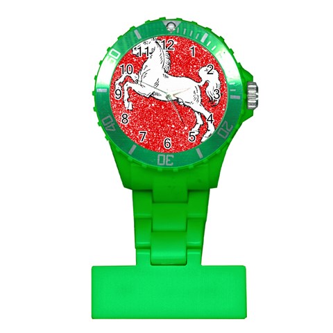 Coat Of Arms Of Lower Saxony Plastic Nurses Watch from ArtsNow.com Front