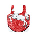 Coat Of Arms Of Lower Saxony Full Print Recycle Bag (S)