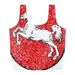 Coat Of Arms Of Lower Saxony Full Print Recycle Bag (L)