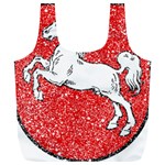 Coat Of Arms Of Lower Saxony Full Print Recycle Bag (XL)