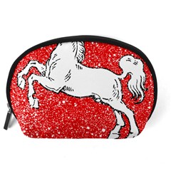 Coat Of Arms Of Lower Saxony Accessory Pouch (Large) from ArtsNow.com Back