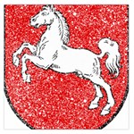 Coat Of Arms Of Lower Saxony Large Satin Scarf (Square)