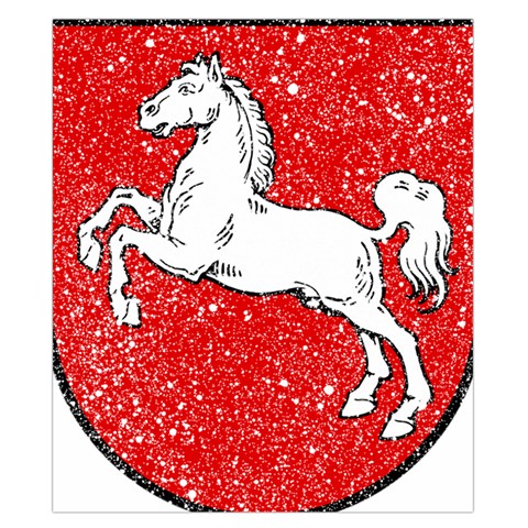 Coat Of Arms Of Lower Saxony Duvet Cover (California King Size) from ArtsNow.com Duvet Quilt