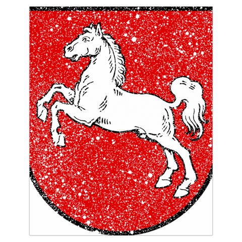 Coat Of Arms Of Lower Saxony Drawstring Pouch (XL) from ArtsNow.com Front