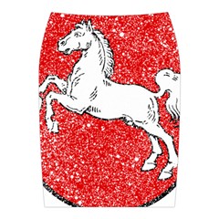 Coat Of Arms Of Lower Saxony Midi Wrap Pencil Skirt from ArtsNow.com Back