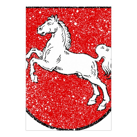 Coat Of Arms Of Lower Saxony Large Tapestry from ArtsNow.com Front