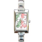Coat Of Arms Of North Rhine Westfalia Rectangle Italian Charm Watch