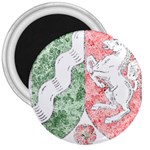 Coat Of Arms Of North Rhine Westfalia 3  Magnet