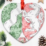 Coat Of Arms Of North Rhine Westfalia Ornament (Heart)
