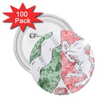Coat Of Arms Of North Rhine Westfalia 2.25  Button (100 pack)