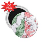 Coat Of Arms Of North Rhine Westfalia 2.25  Magnet (100 pack) 