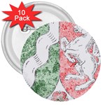 Coat Of Arms Of North Rhine Westfalia 3  Button (10 pack)
