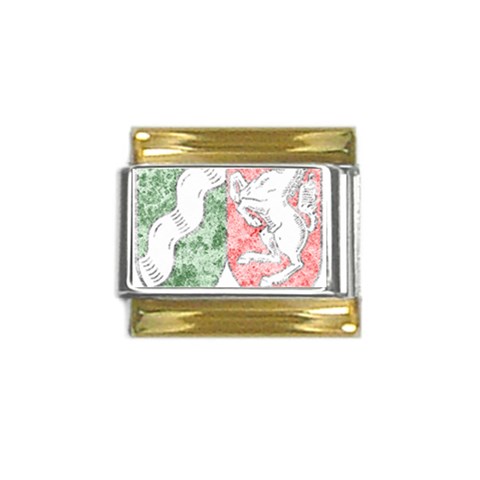 Coat Of Arms Of North Rhine Westfalia Gold Trim Italian Charm (9mm) from ArtsNow.com Front