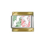Coat Of Arms Of North Rhine Westfalia Gold Trim Italian Charm (9mm)