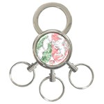 Coat Of Arms Of North Rhine Westfalia 3-Ring Key Chain