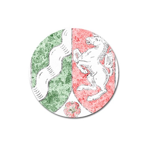 Coat Of Arms Of North Rhine Westfalia Magnet 3  (Round) from ArtsNow.com Front