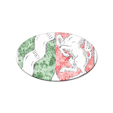 Coat Of Arms Of North Rhine Westfalia Sticker Oval (10 pack) from ArtsNow.com Front
