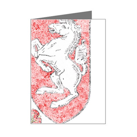 Coat Of Arms Of North Rhine Westfalia Mini Greeting Card from ArtsNow.com Left