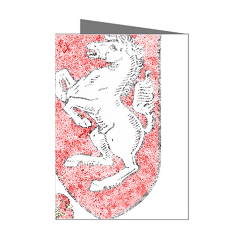 Coat Of Arms Of North Rhine Westfalia Mini Greeting Cards (Pkg of 8) from ArtsNow.com Left