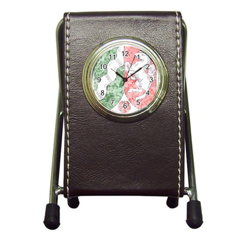 Coat Of Arms Of North Rhine Westfalia Pen Holder Desk Clock from ArtsNow.com Front