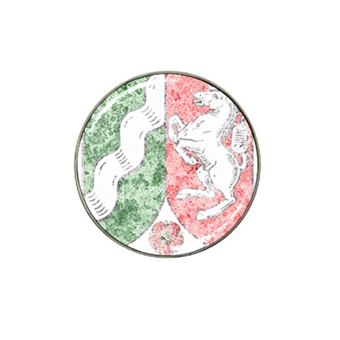 Coat Of Arms Of North Rhine Westfalia Hat Clip Ball Marker (4 pack) from ArtsNow.com Front